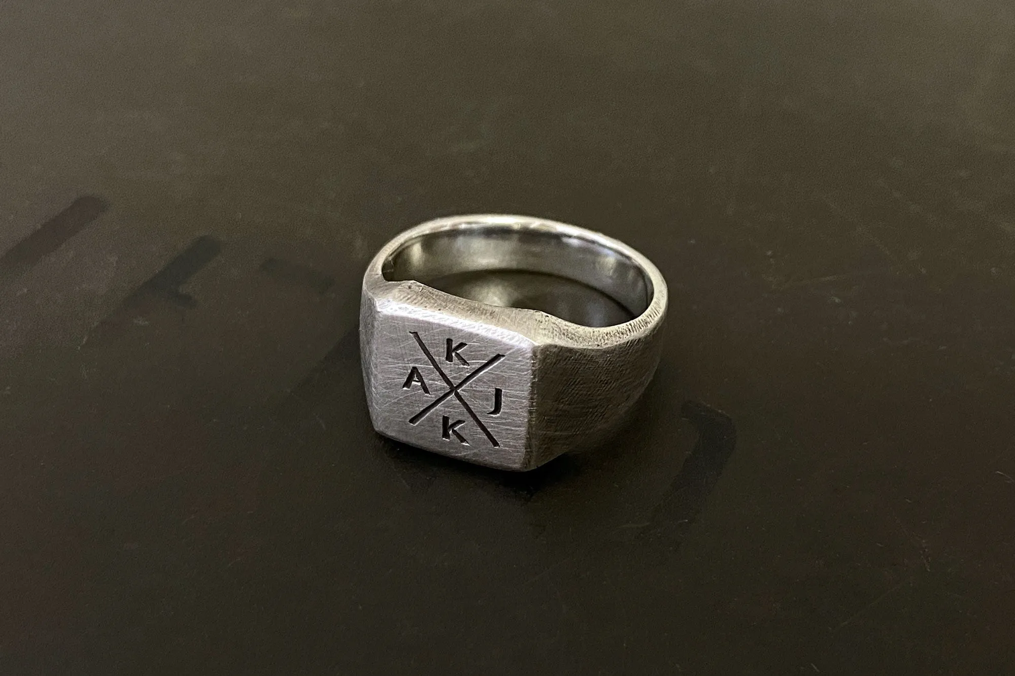 #000 - How to order a custom hand engraved signet ring