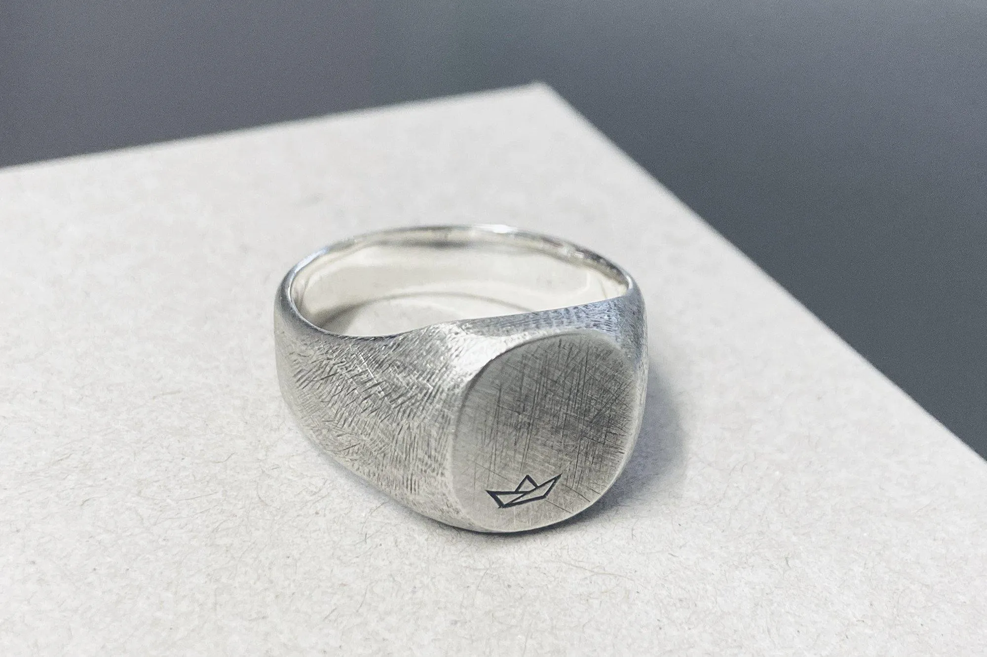 #000 - How to order a custom hand engraved signet ring