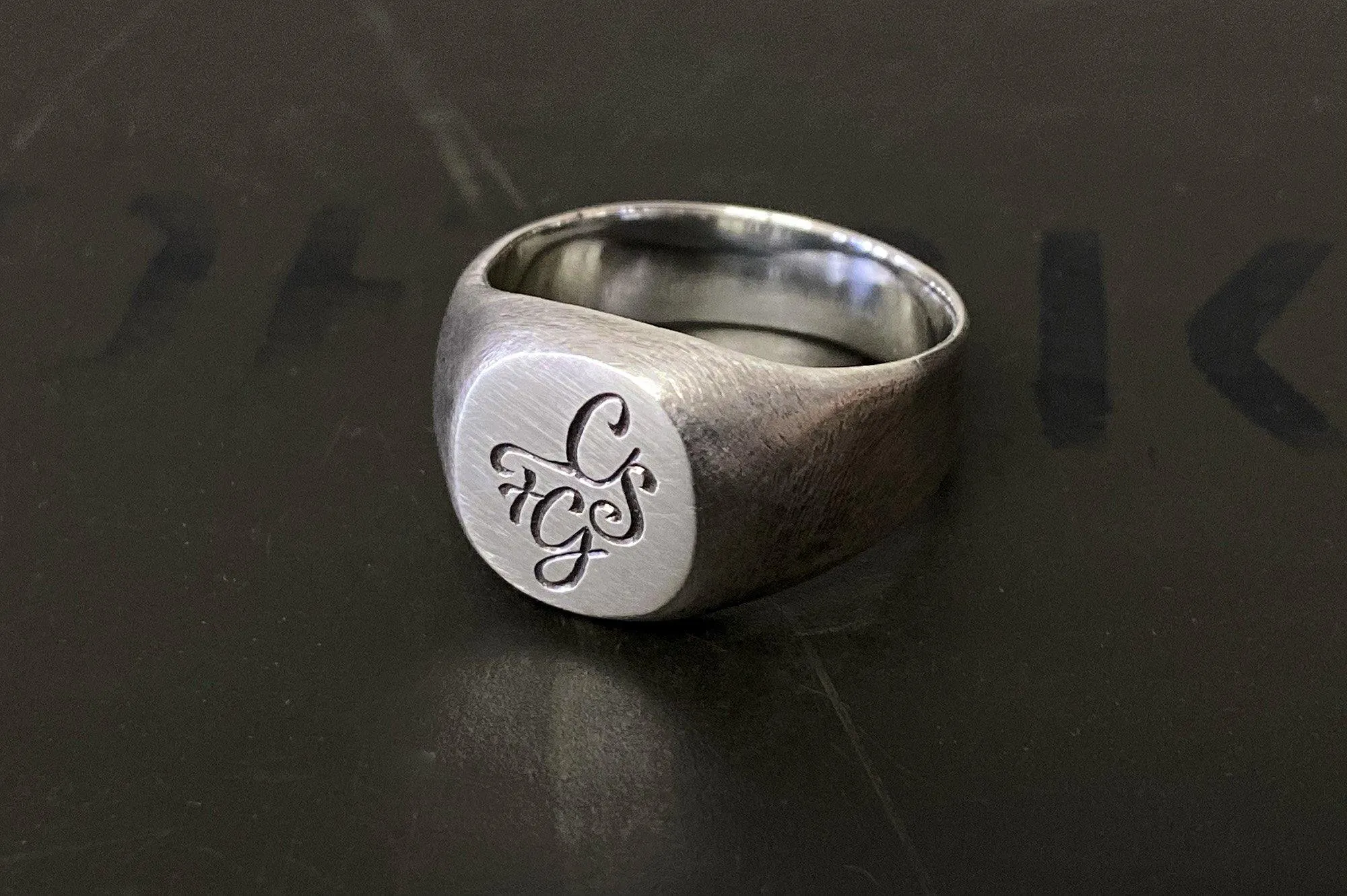 #000 - How to order a custom hand engraved signet ring