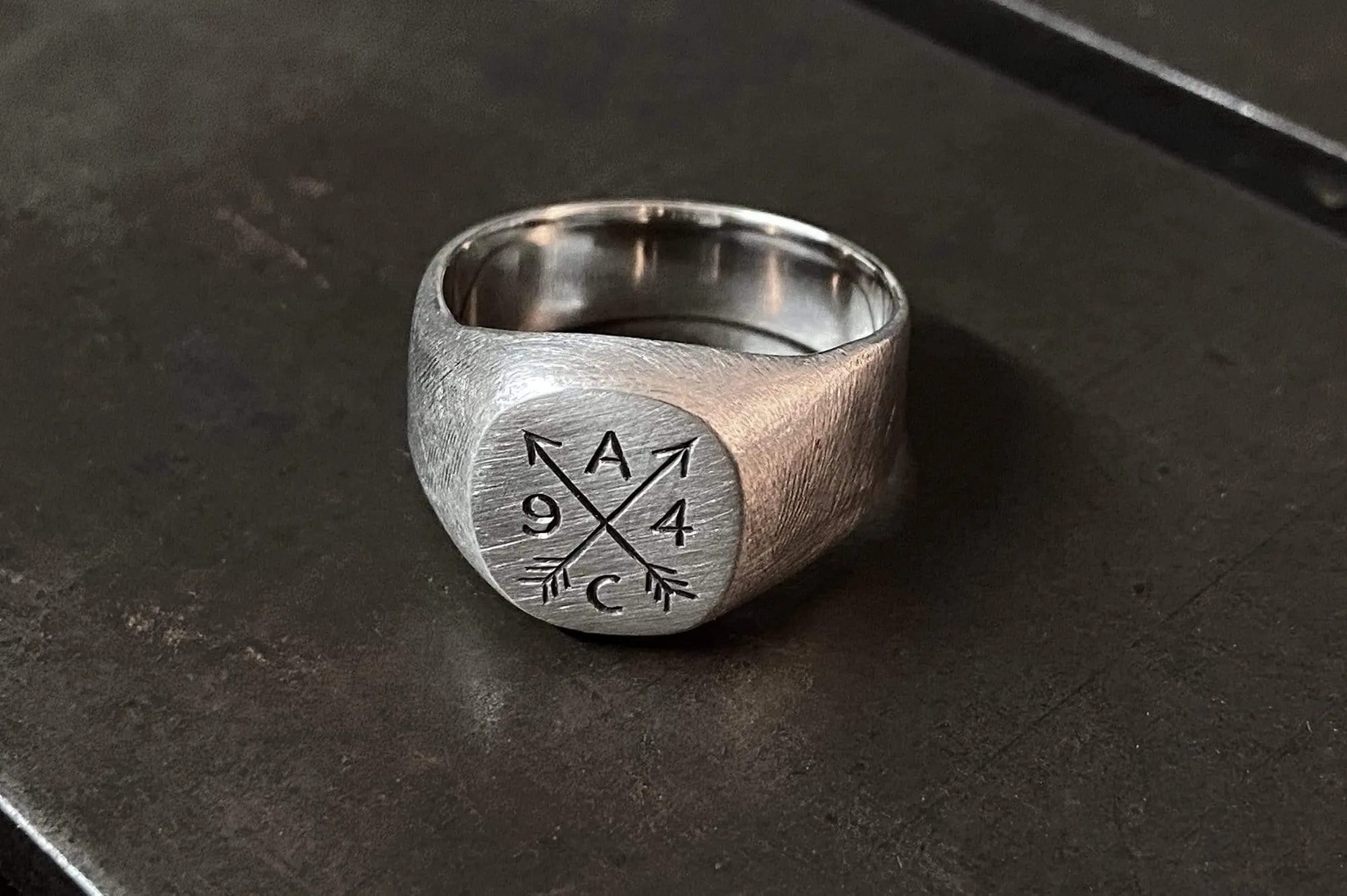 #000 - How to order a custom hand engraved signet ring