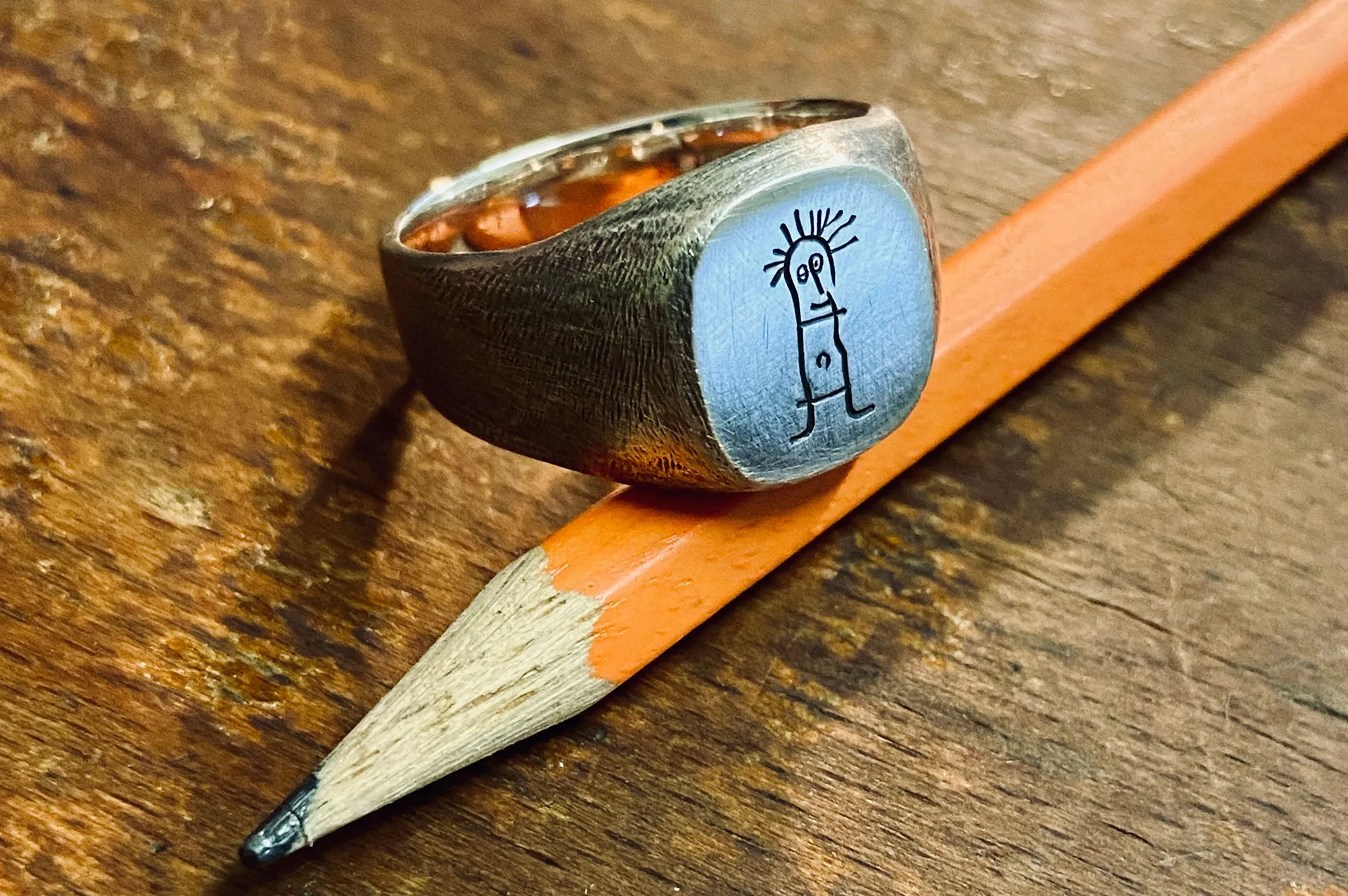 #000 - How to order a custom hand engraved signet ring