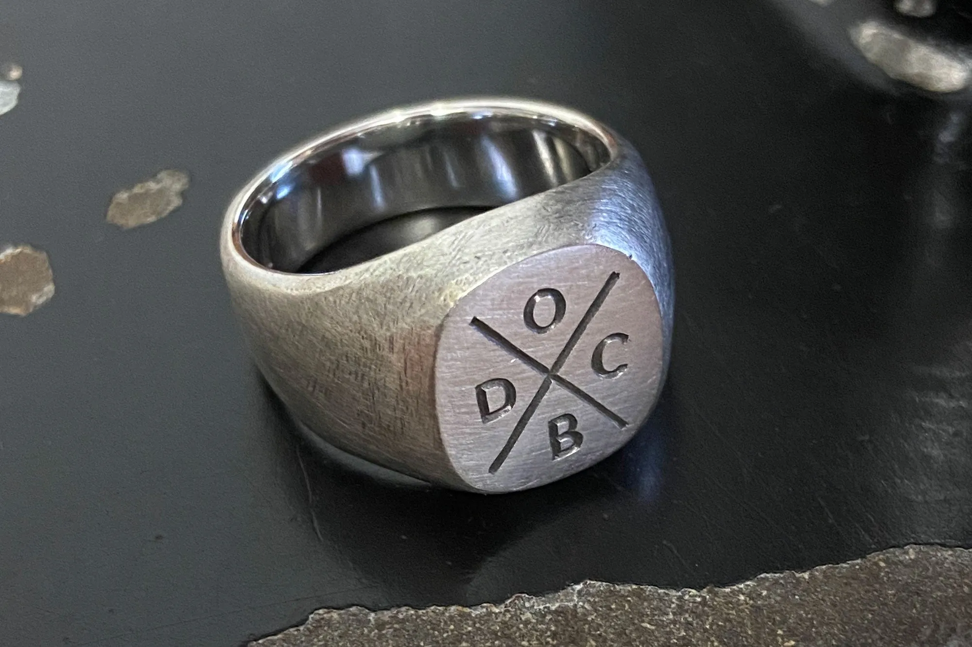 #000 - How to order a custom hand engraved signet ring