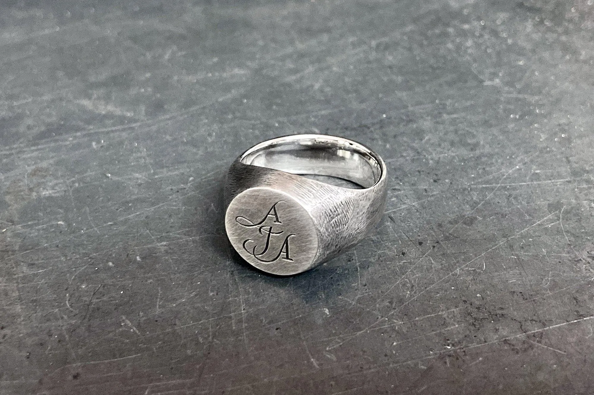 #000 - How to order a custom hand engraved signet ring