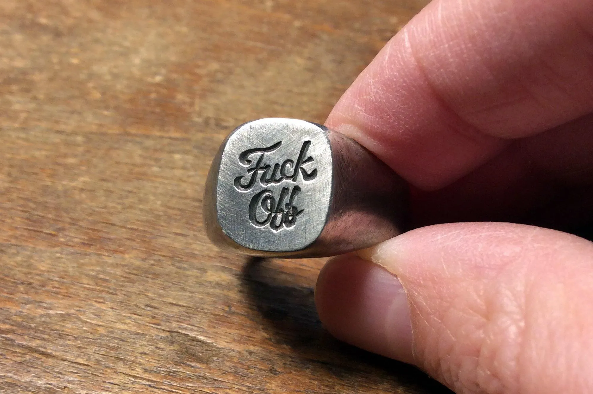 #000 - How to order a custom hand engraved signet ring