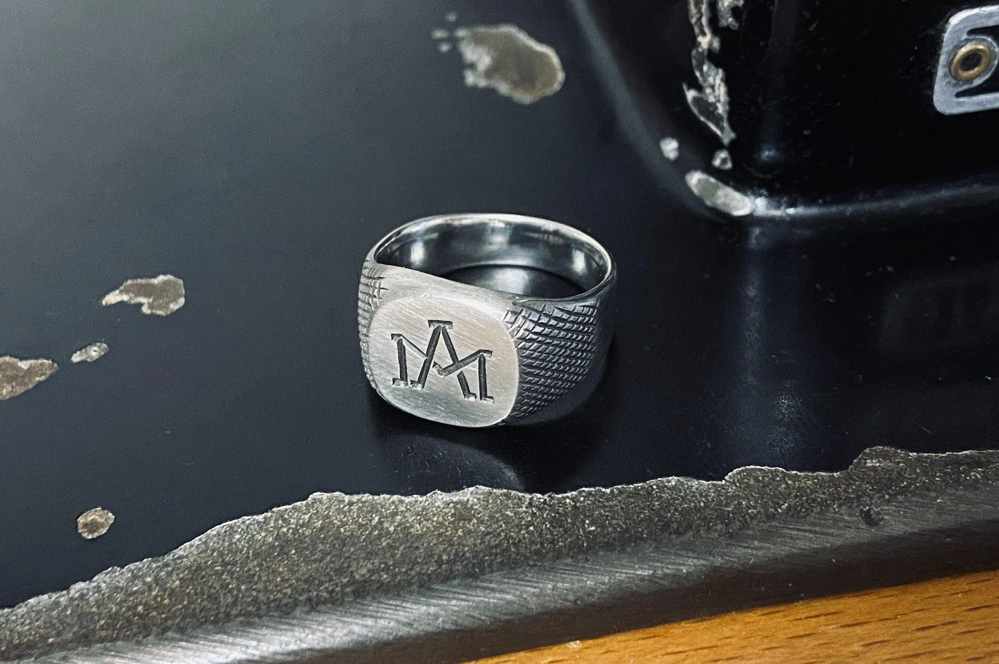 #000 - How to order a custom hand engraved signet ring