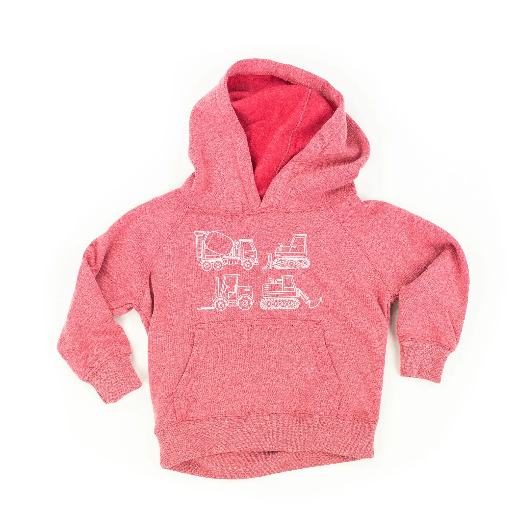 4 CONSTRUCTION TRUCKS - CHILD HOODIE