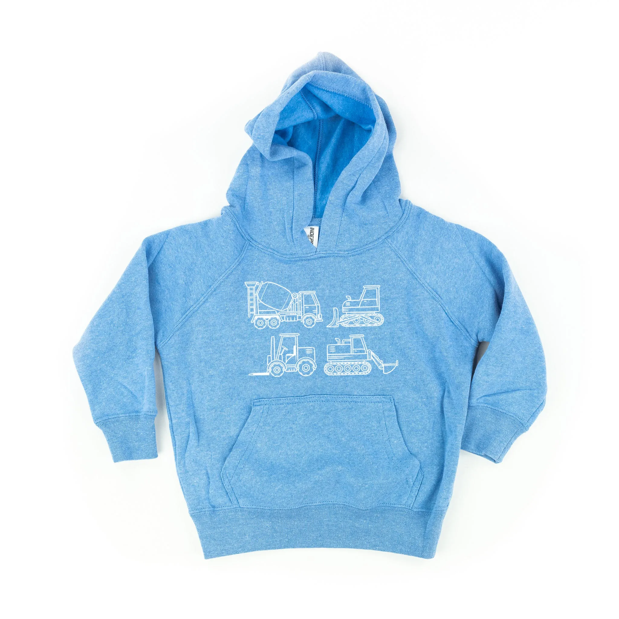 4 CONSTRUCTION TRUCKS - CHILD HOODIE