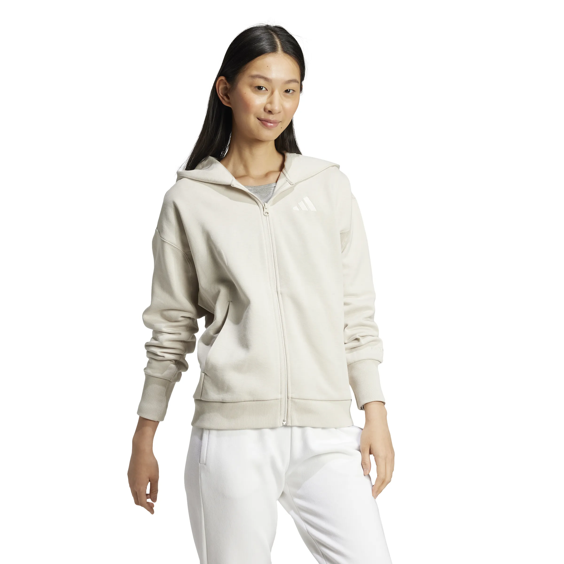 adidas Women's ALL SZN Fleece Full-Zip Hoodie