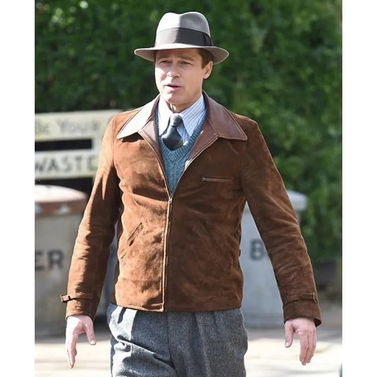 Allied Brad Pitt Jacket