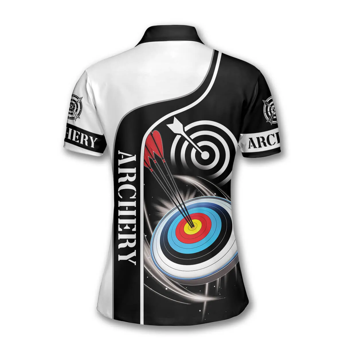 Archery Targets Black White Custom Archery Shirts for Women, Gift for Her, Archery Shirt