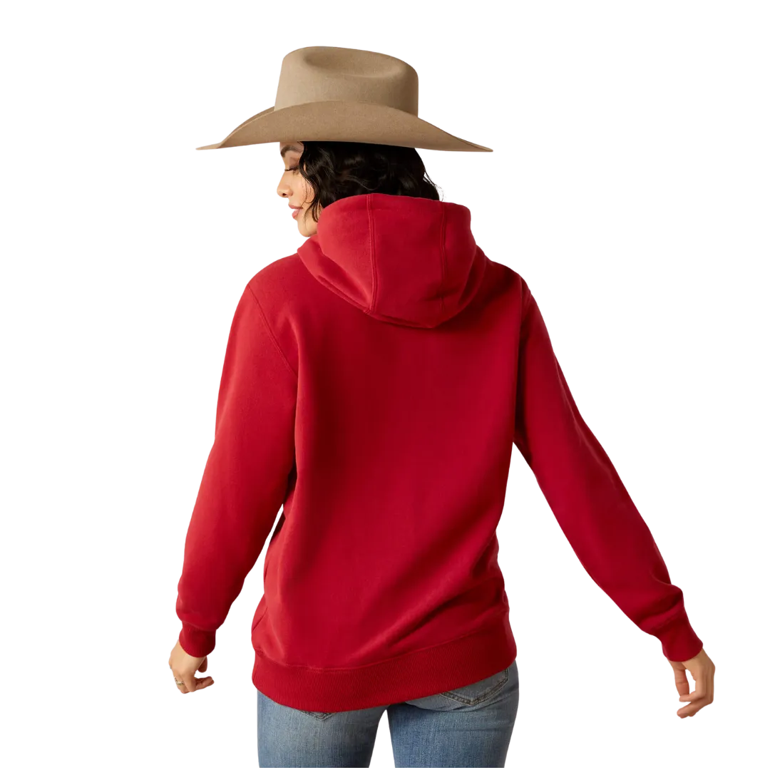 Ariat Women's Ranch Goods Rio Red Hoodie