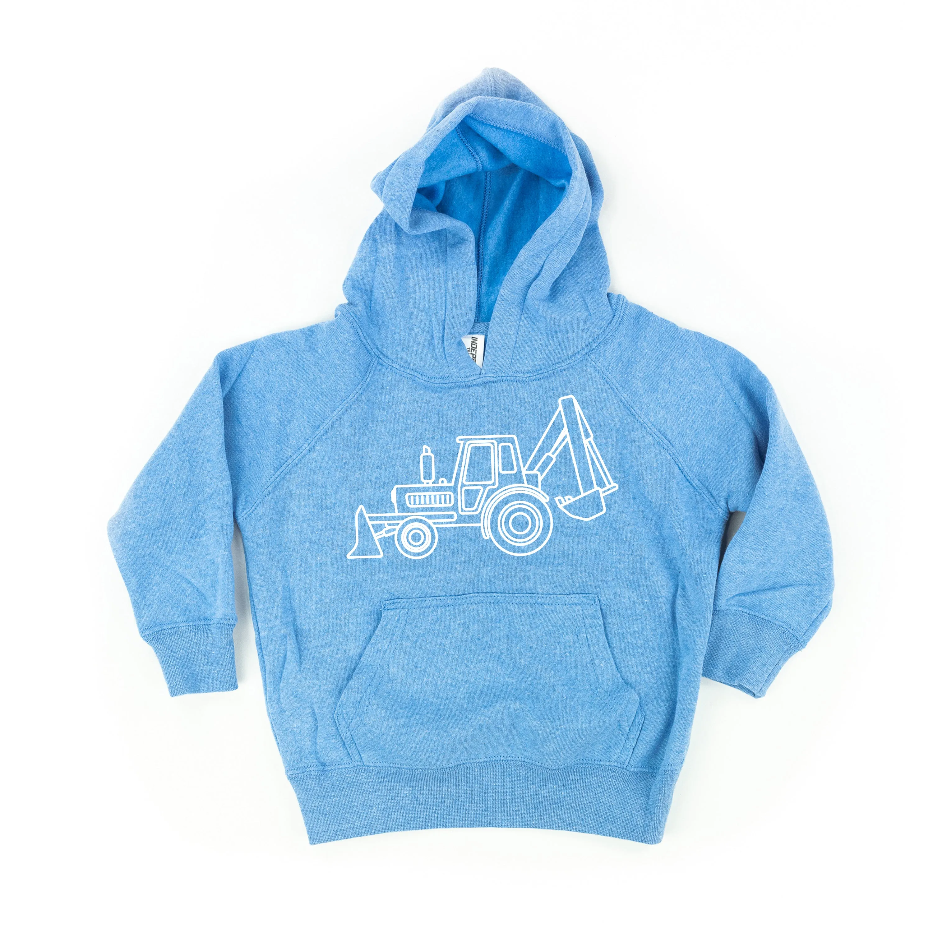 BACKHOE - Minimalist Design - Child Hoodie