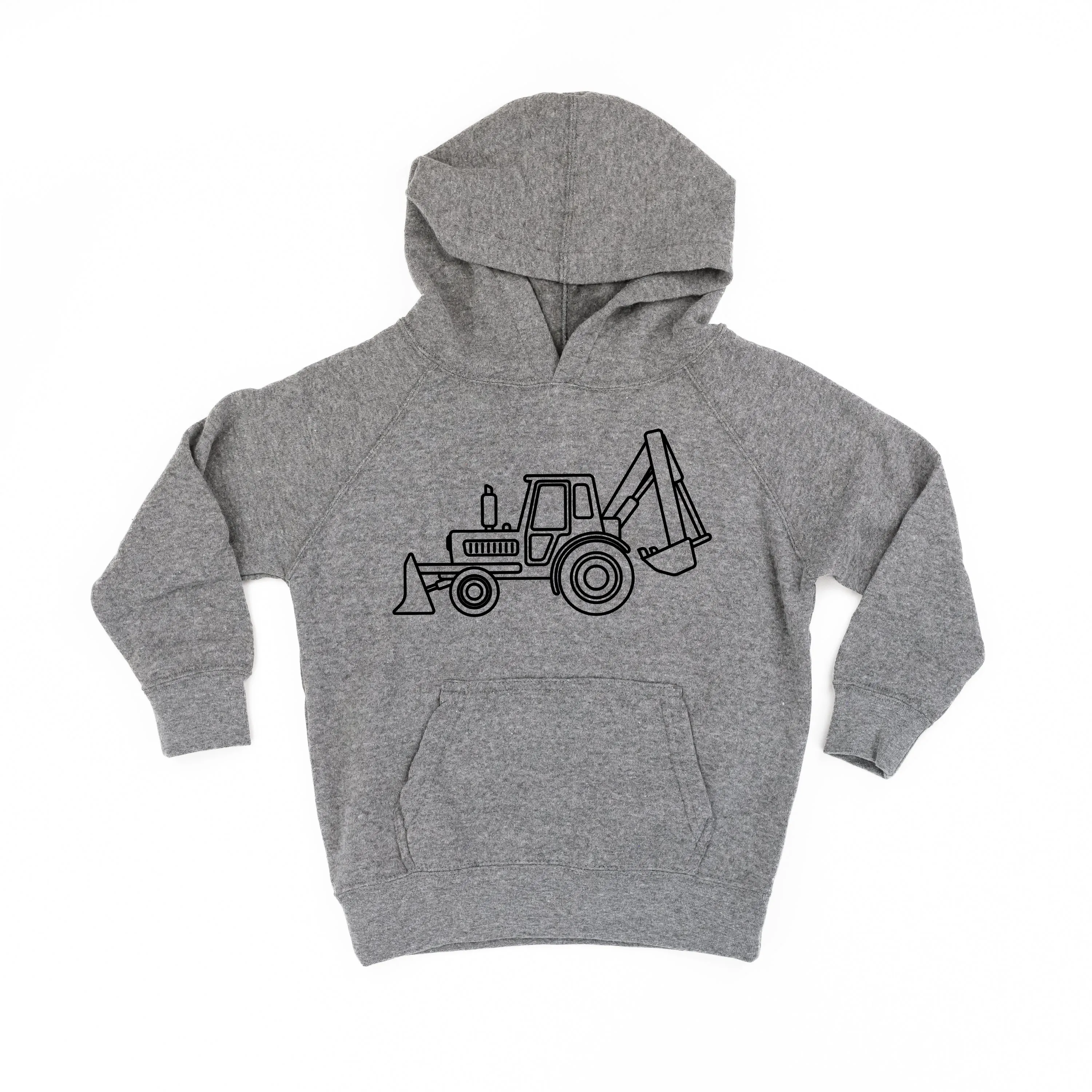 BACKHOE - Minimalist Design - Child Hoodie