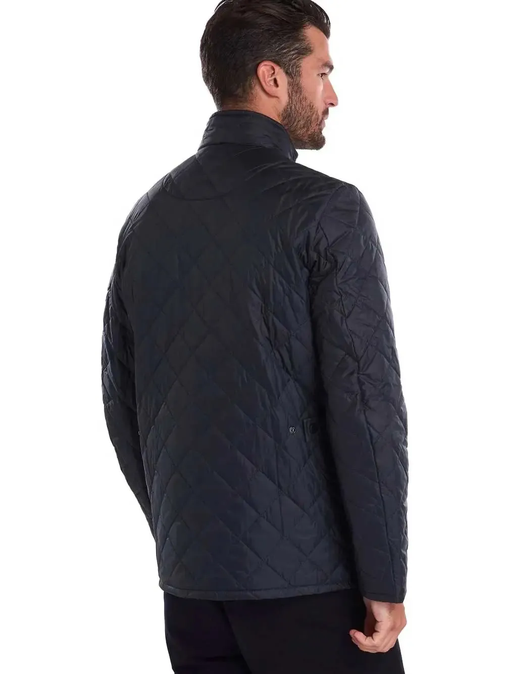 BARBOUR Flyweight Chelsea Quilted Jacket - Mens - Navy