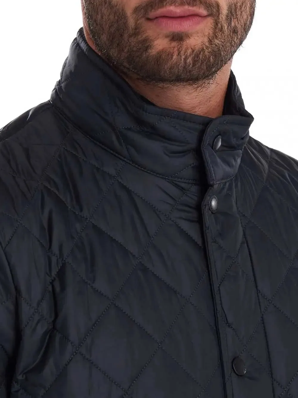 BARBOUR Flyweight Chelsea Quilted Jacket - Mens - Navy