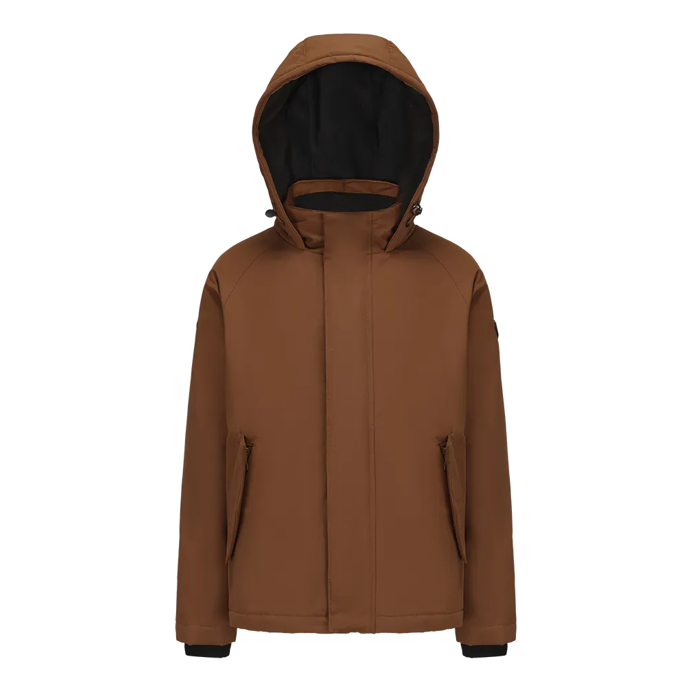 Boy's Hoodie Down Jacket