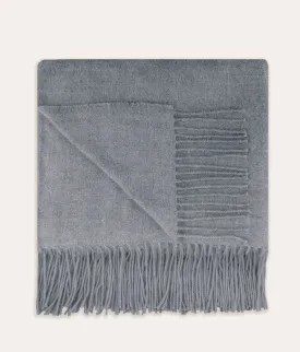 Bryant Alpaca Throw - Blue