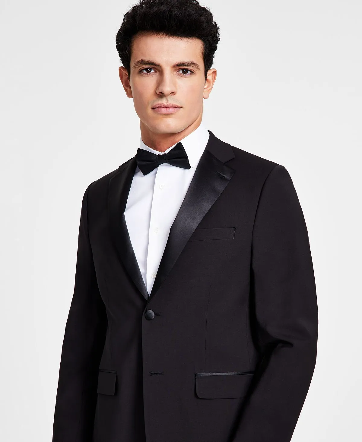 Calvin Klein Men's Slim Wool Tuxedo Jacket