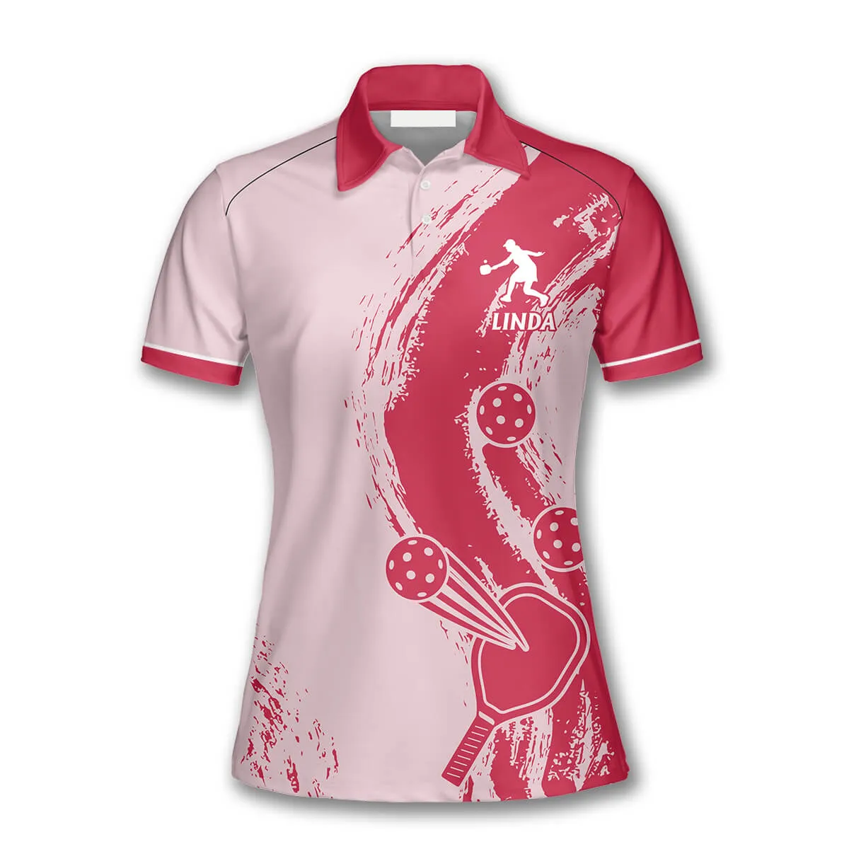 Coral Red Pickleball Shirts For Women, Perfect Shirt for Pickleball Lovers