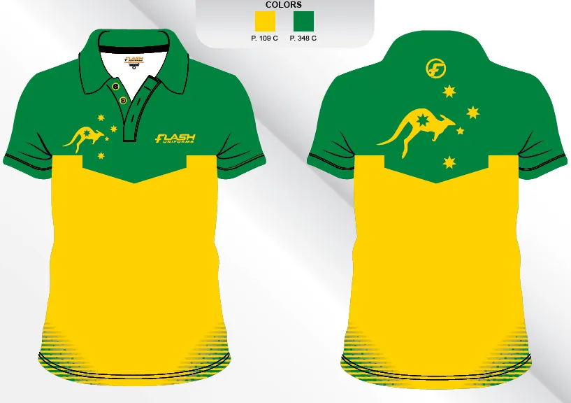 Custom Sublimated Polo Shirt Australia SP38