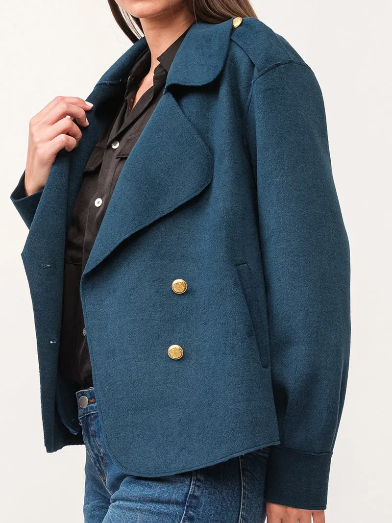 Dear John Valencia Jacket - Deep Teal