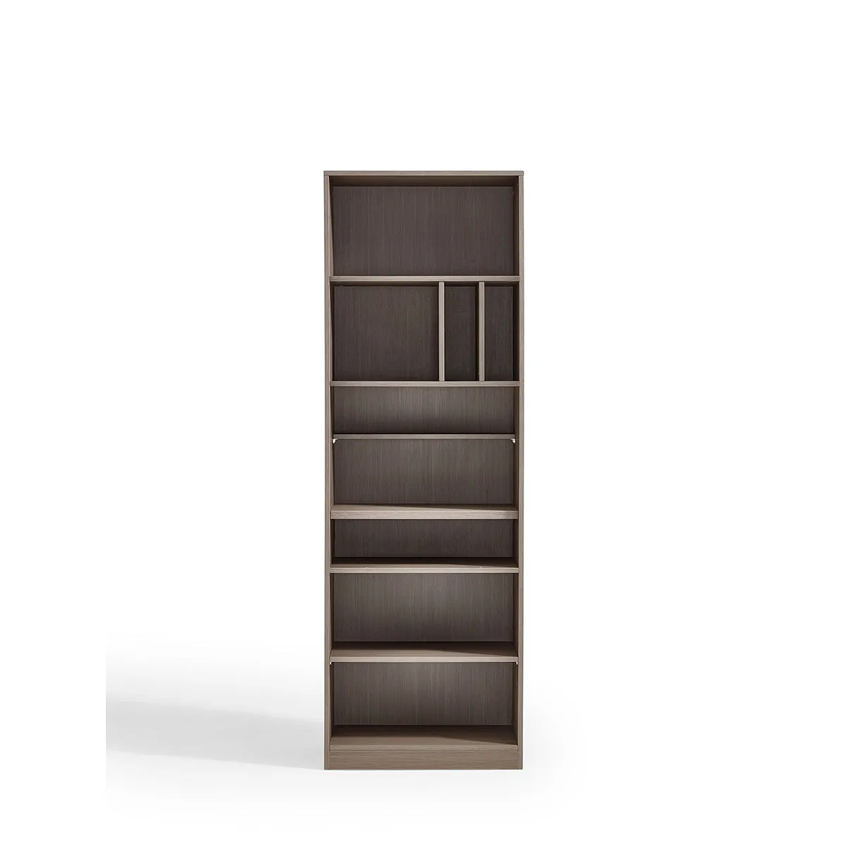 Detachable Grey Study Desk & Bookshelf Set