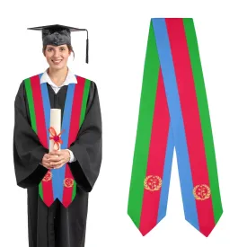 Eritrean Flag Graduation Stole