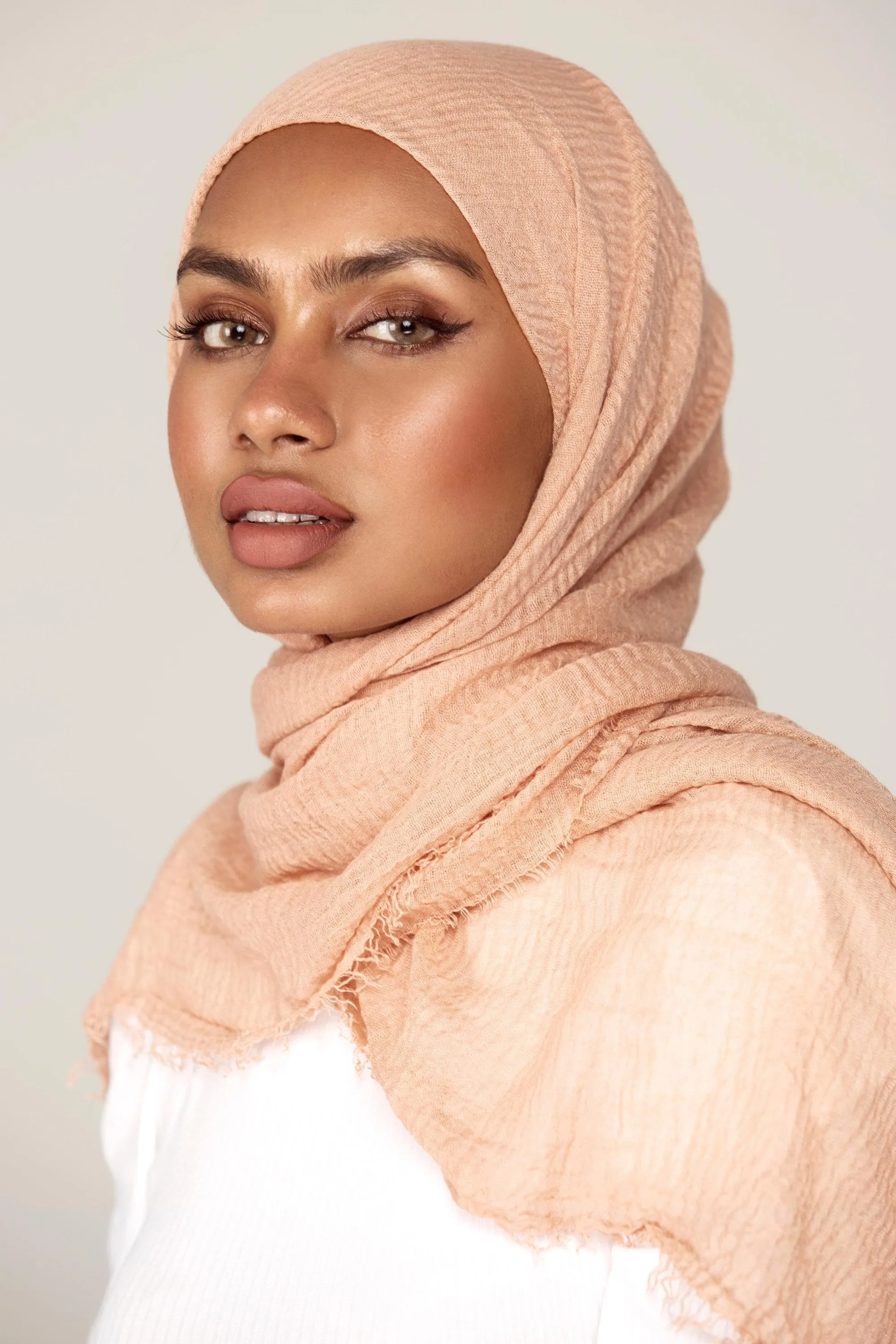 Everyday Crinkle Hijab - Shell