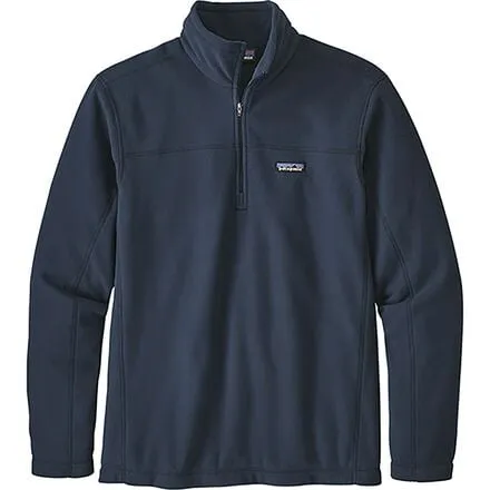 Fleece pullover Micro D men's Patagonia, dark blue