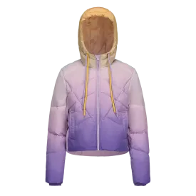 Girl's Gradient Colors Down Jacket