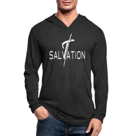 Graphic Hoodie, Salvation Long Sleeve Hooded Tee