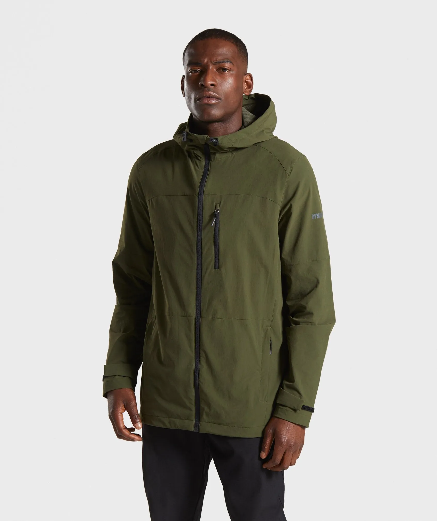 Gymshark Windcheater - Dark Green