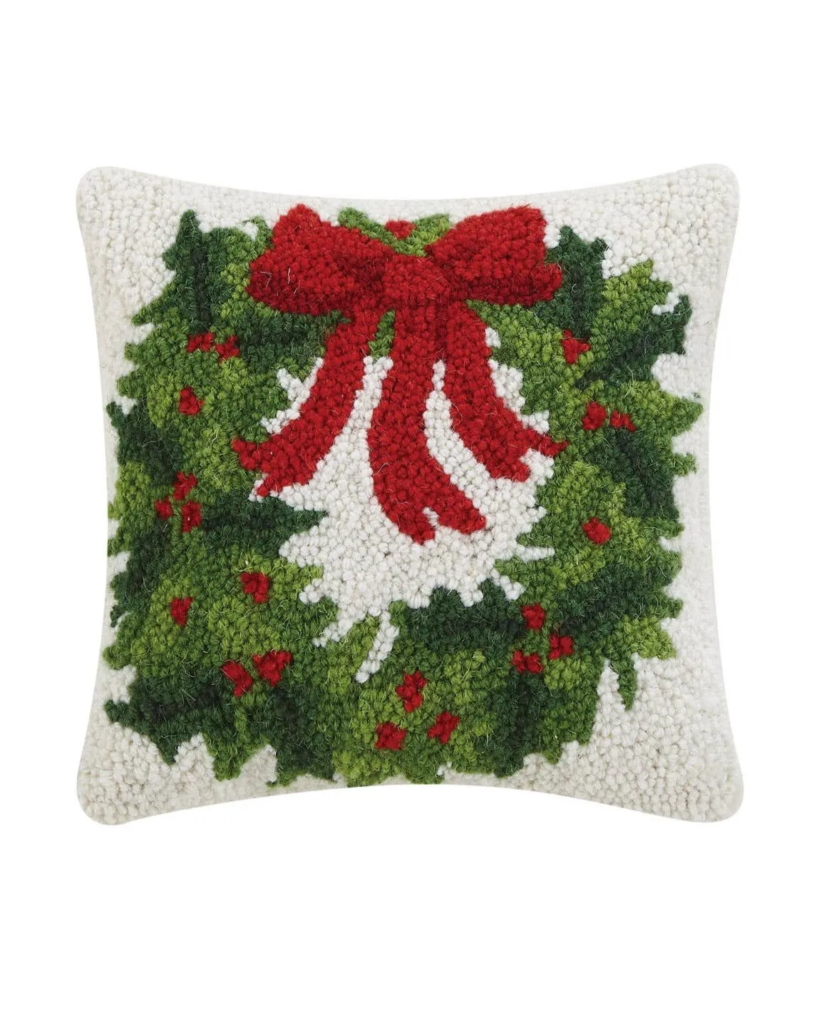 Holiday Wreath Pillow