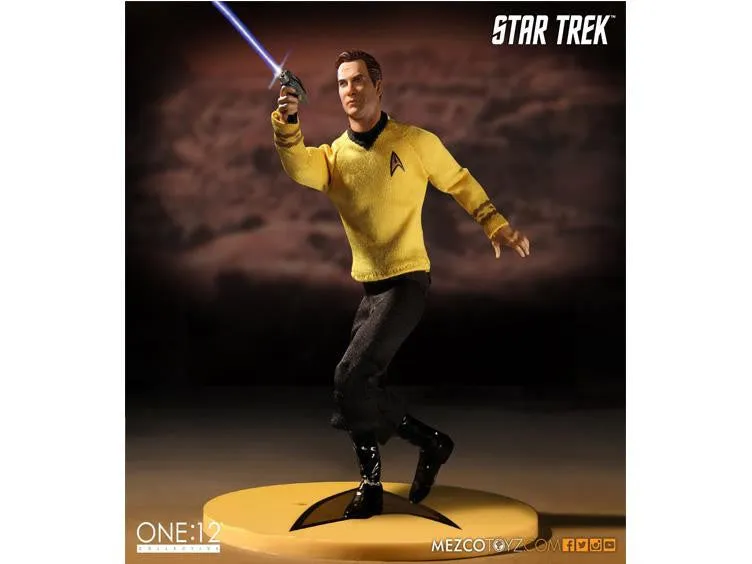 *IN-STOCK* CAPTAIN KIRK One:12 Collective Star Trek By Mezco