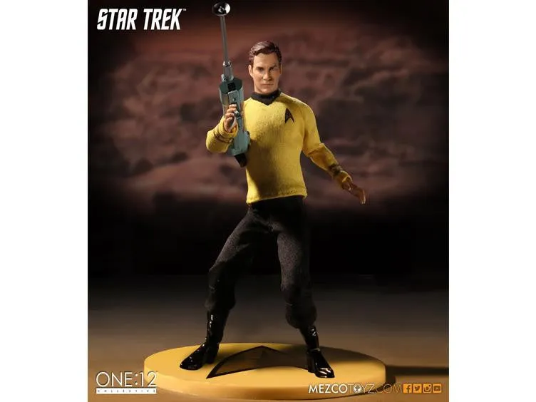 *IN-STOCK* CAPTAIN KIRK One:12 Collective Star Trek By Mezco