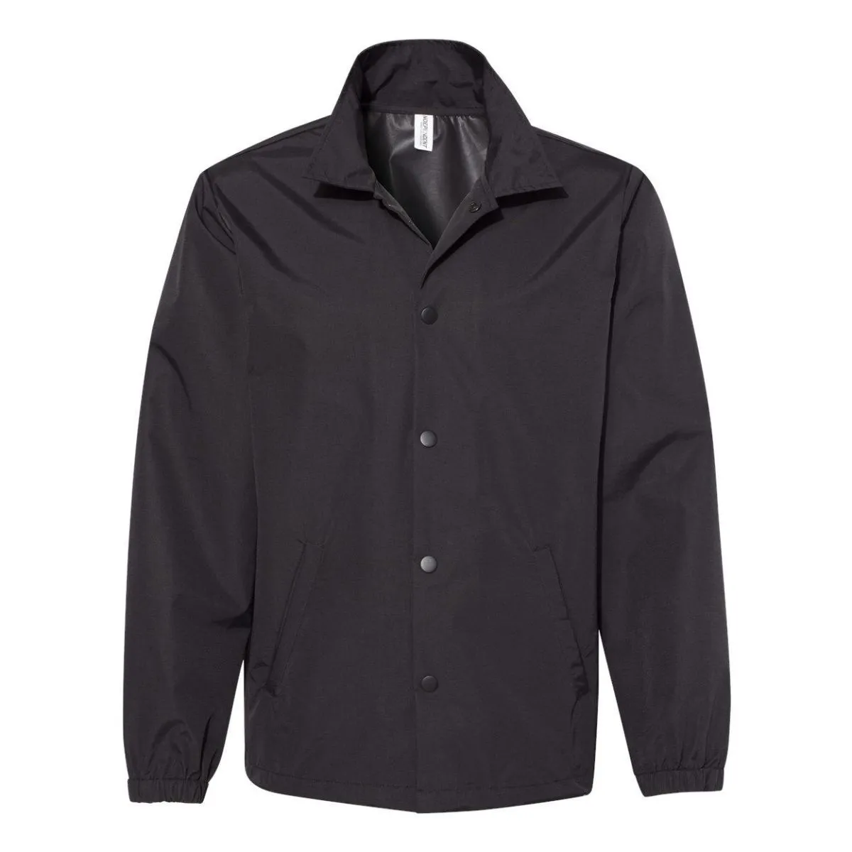 Independent Trading Co. Waterproof Coach Windbreaker.