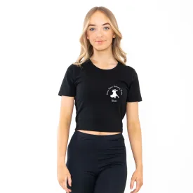 Karen Byron School of Dance Fitted Ladies Cropped Tee