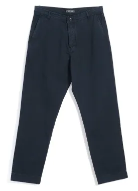 KEN | Wide Cut Work Trousers | Black Navy