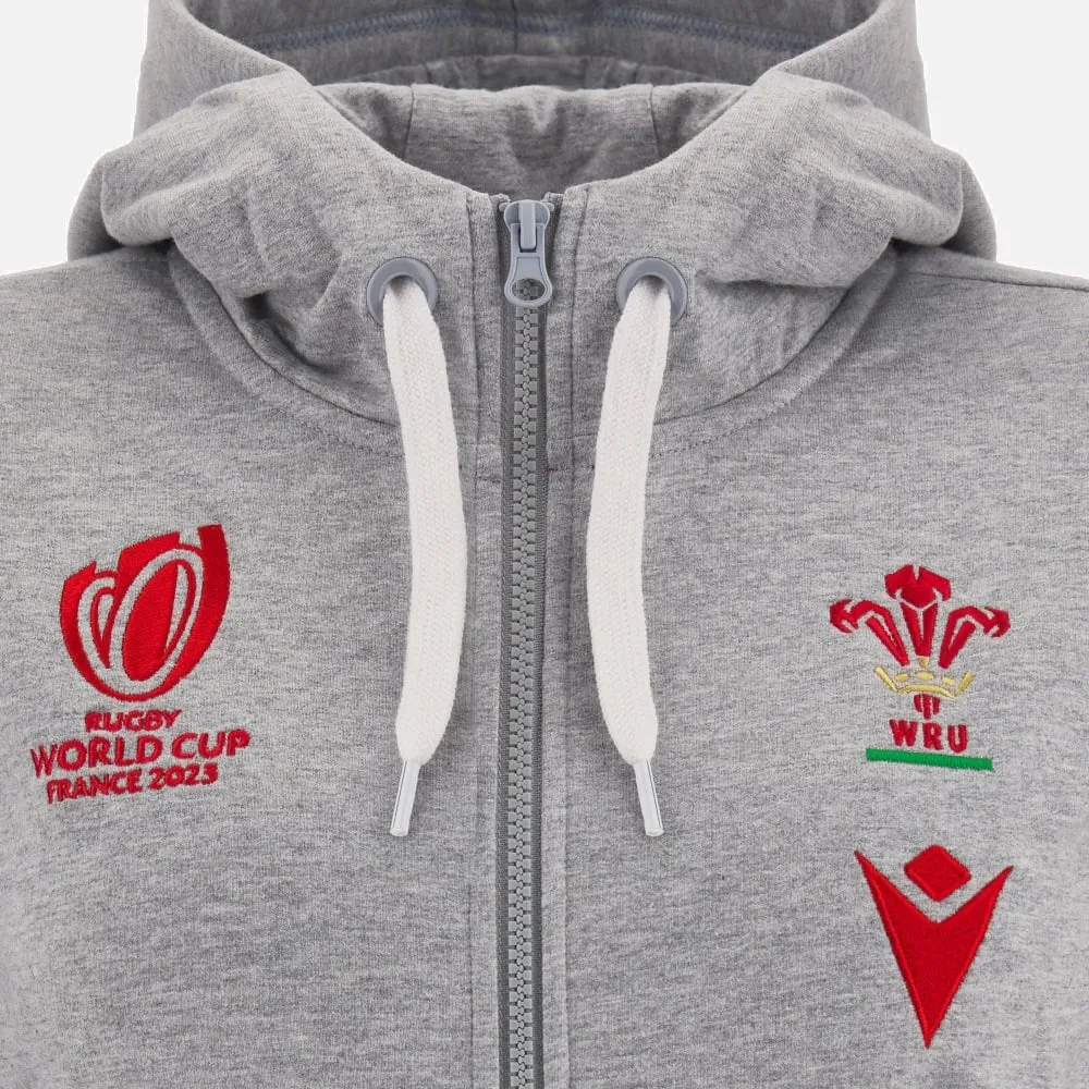 Macron WRU RWC 2023 Womens Full Zip Hoodie