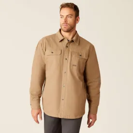 Men's Ariat Rebar Canvas Jacket Khaki