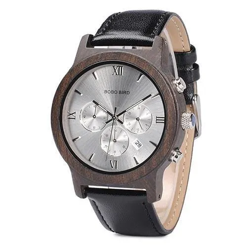 Men's Mechanical Leather Watch