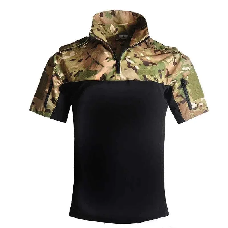 MILITARY POLO T-SHIRT