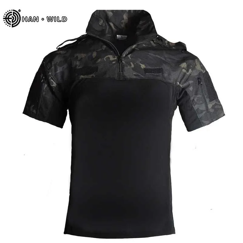 MILITARY POLO T-SHIRT