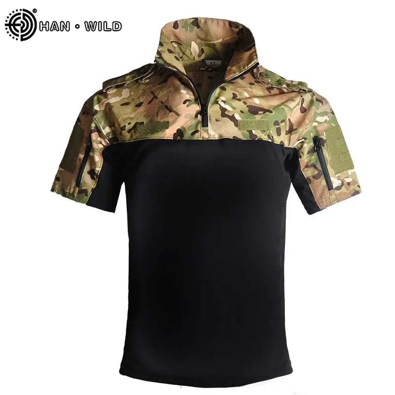 MILITARY POLO T-SHIRT