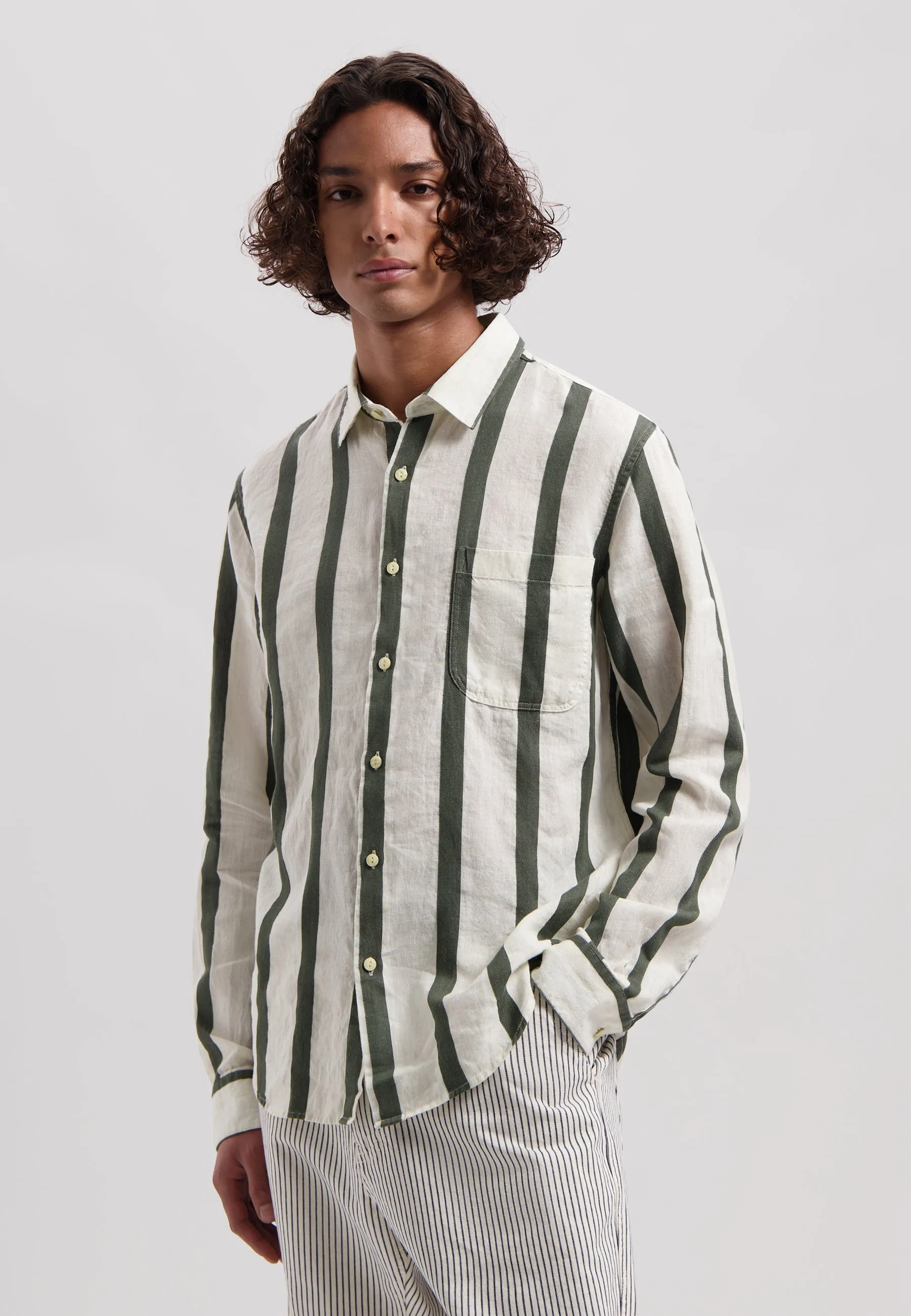 Miller Shirt: Silver Birch