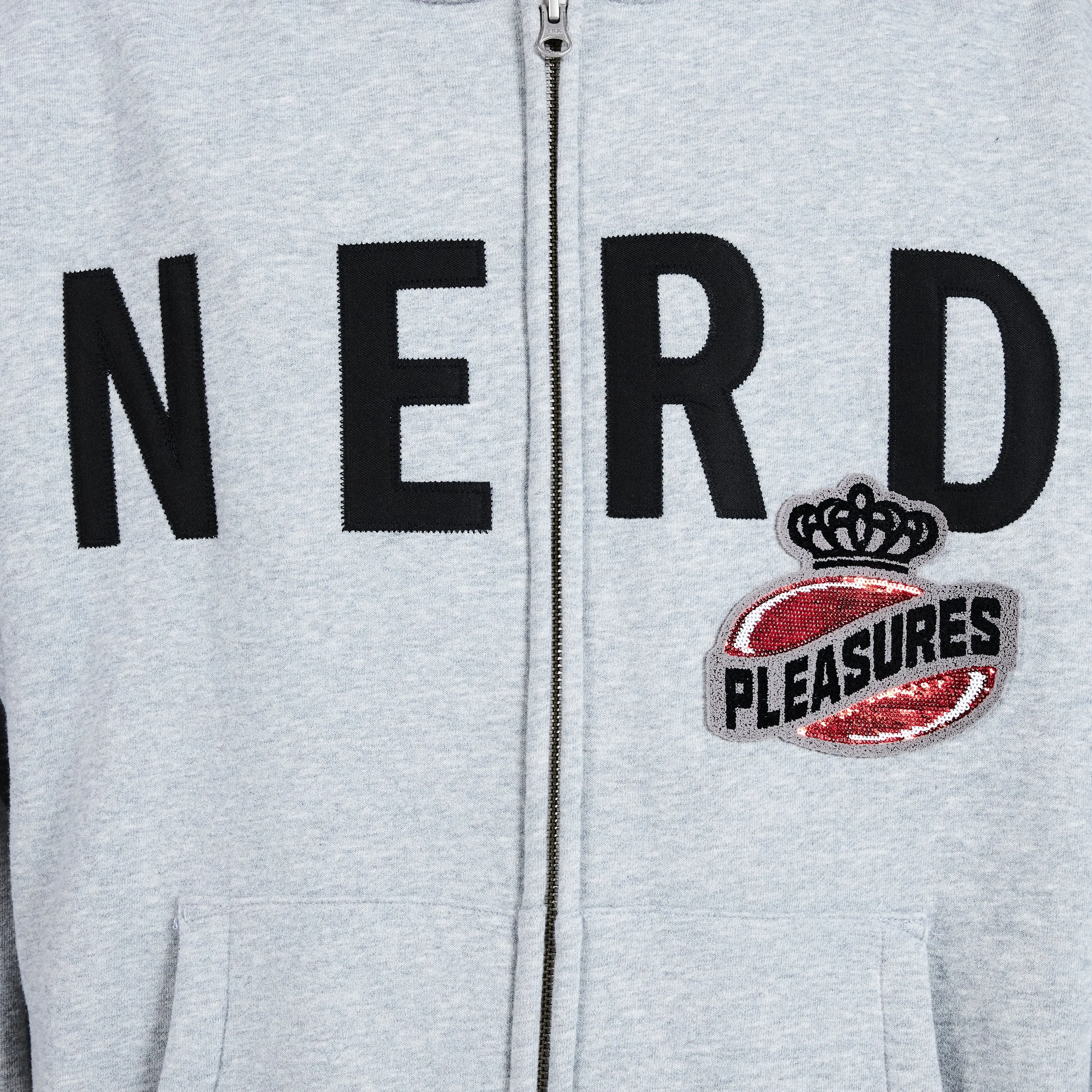 NERD ZIP UP HOODIE