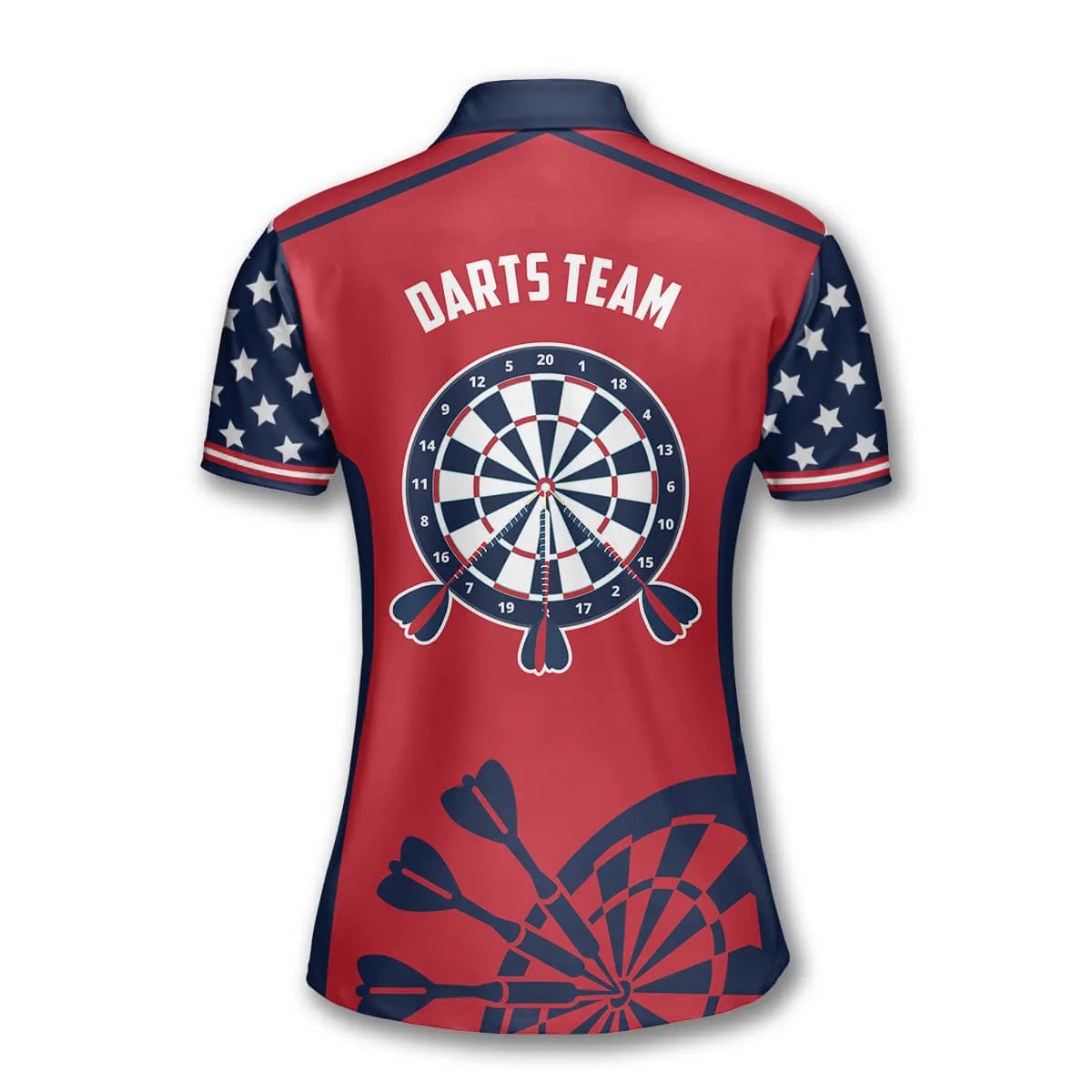 Patriotic Custom Darts Shirts for Women, Personalized 3D All Print Dart Women Shirt