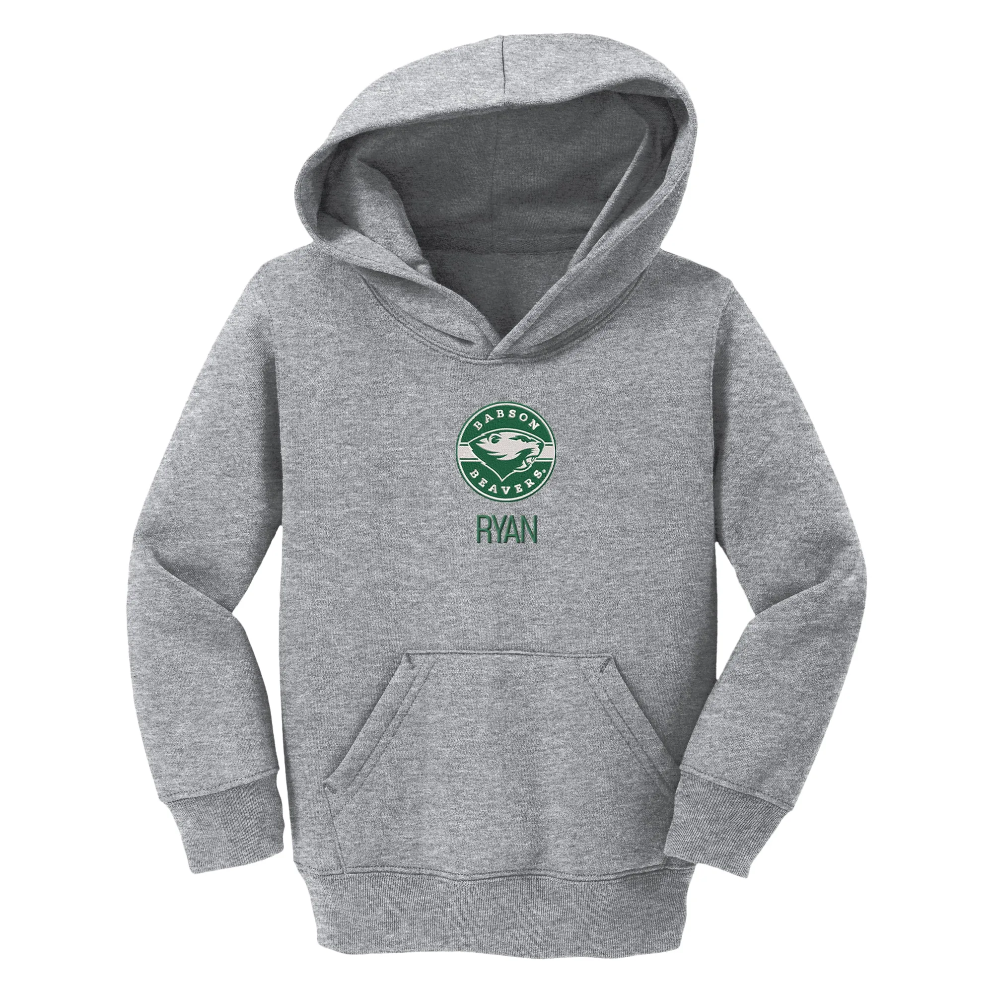 Personalized Babson Beavers Toddler Pullover Sweatshirt