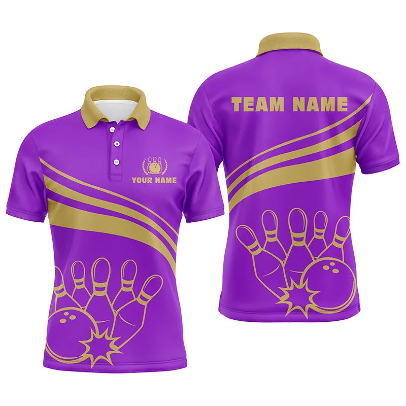 Personalized Bowling Sleeveless Polo Shirts For Women Bowling Shirts Team Bowl, Idea Gift for Bowling Lover