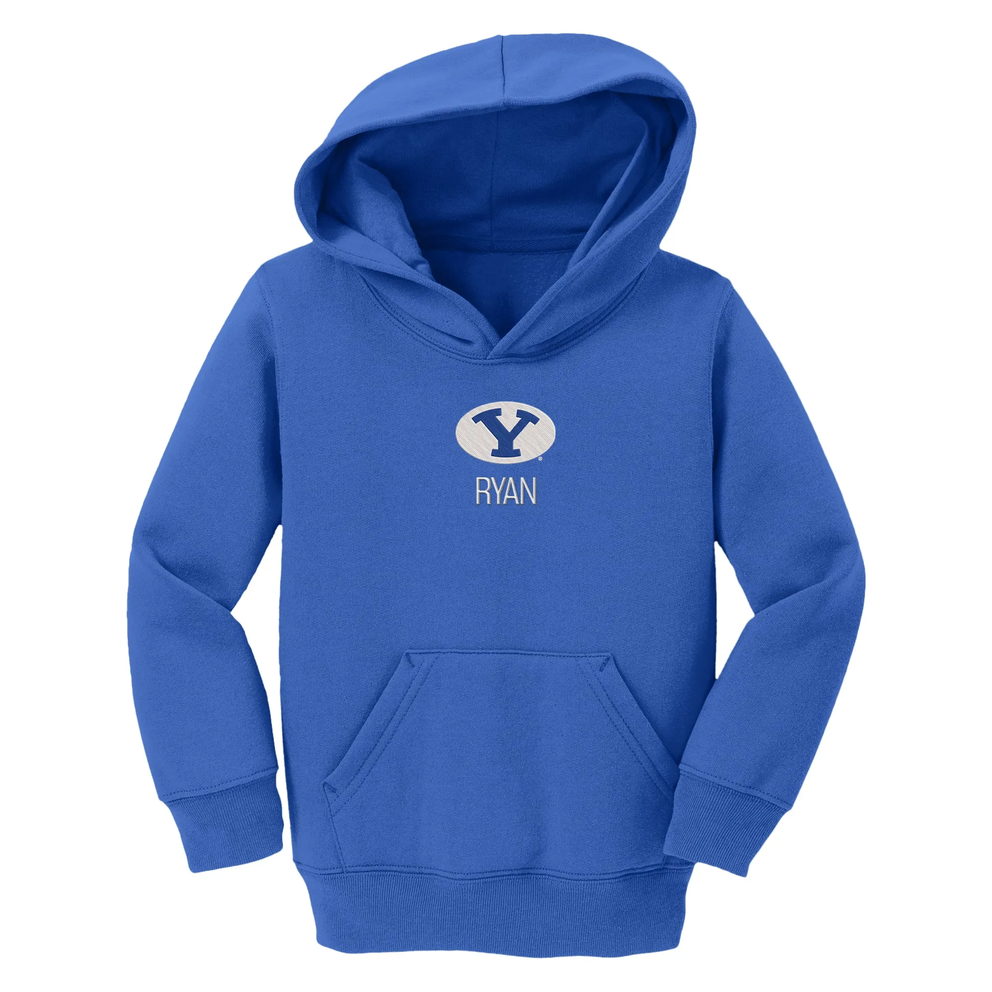 Personalized Brigham Young Cougars Toddler Pullover Sweatshirt